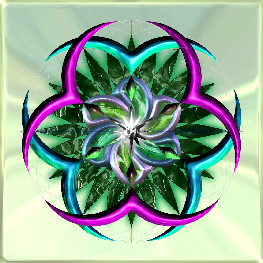 Vibrational symbol of Water